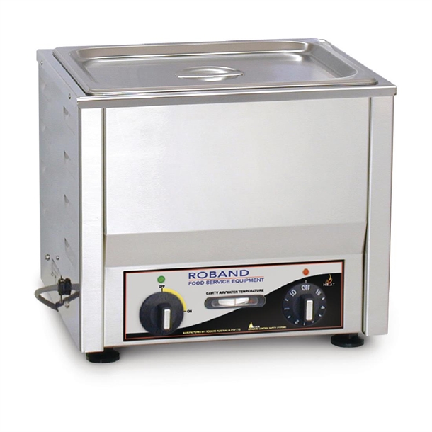 Roband Counter Top Bain Marie takes 1 x 1/2 size pan Thermostat Control (B2B)
