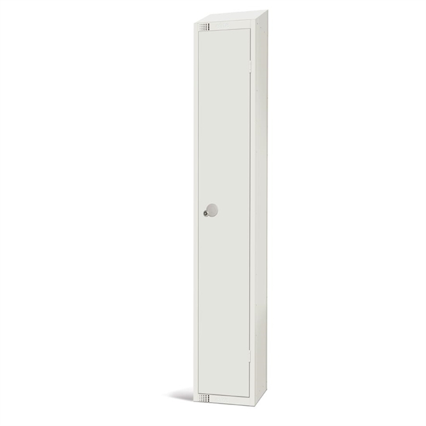 elite-single-door-electronic-combination-locker-with-sloping-top-white