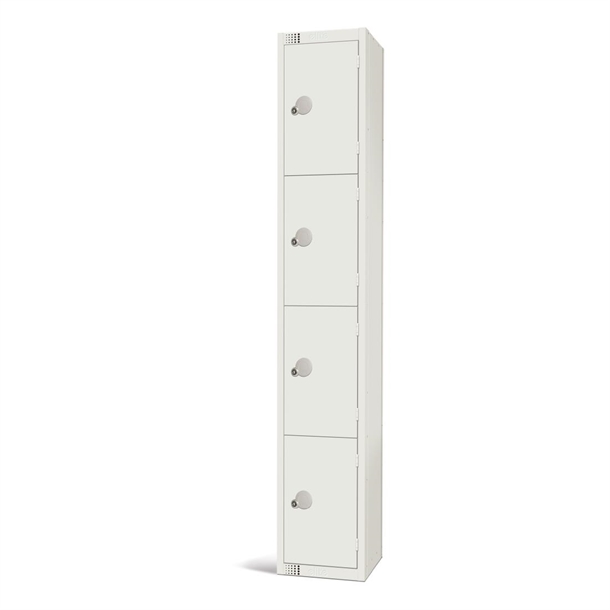 elite-four-door-electronic-combination-locker-white
