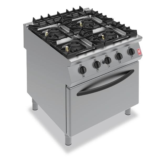 Falcon F900 4 Burner Oven Range on Feet Propane Gas (B2B)