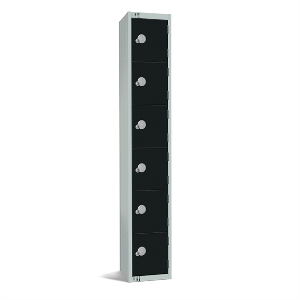 elite-six-door-electronic-combination-locker-black
