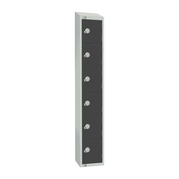 elite-six-door-electronic-combination-locker-with-sloping-top-graphite-grey