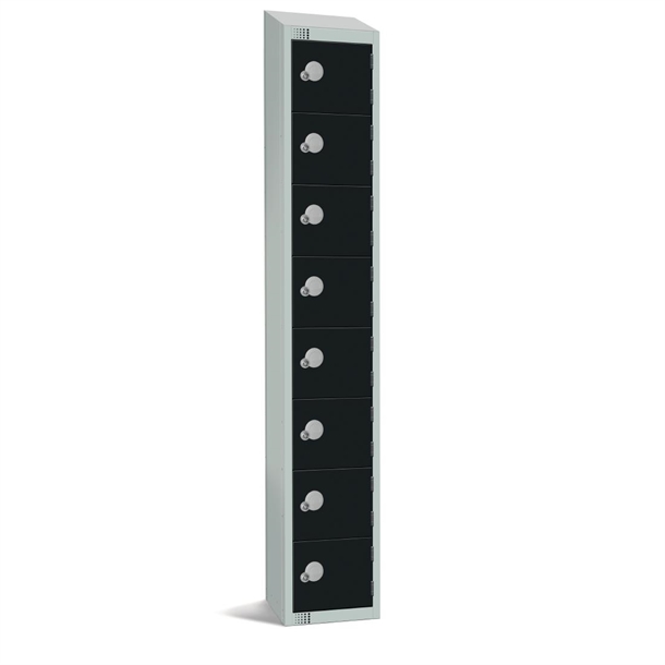 elite-eight-door-padlock-locker-with-sloping-top-black