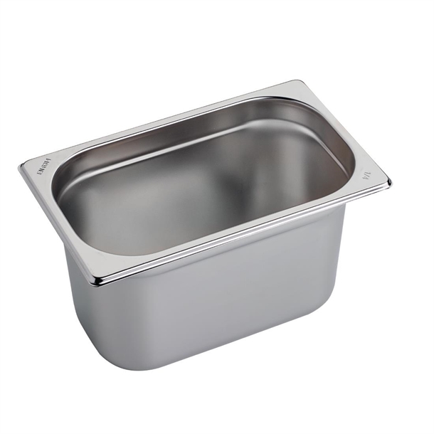 Gastro M Edelstahl GN-Behälter 15cm GN1/4