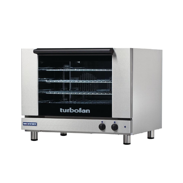 Turbofan By Moffat 4x Full Size Tray Manual Electric Convection Oven