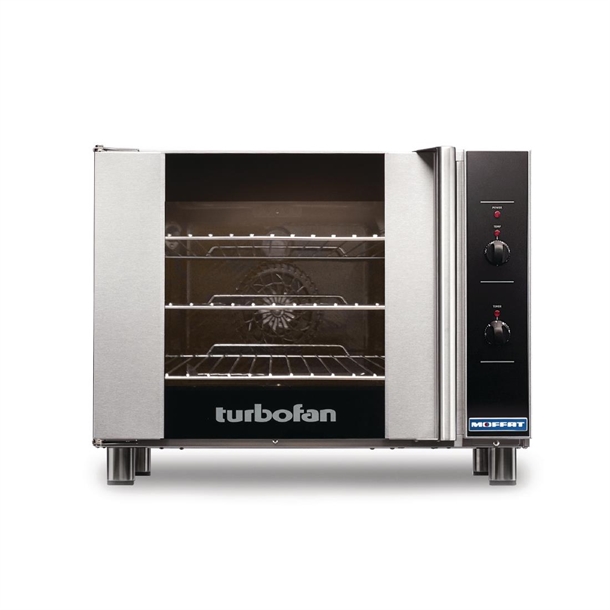 Turbofan Electric Convection Oven Full Size 3 Tray Manual Controls (Direct)