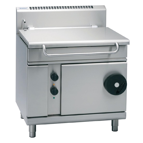 Waldorf By Moffat 900mm Gas 80 Ltr Gas Tilting Bratt Pan W/Manual Tilt - LPG