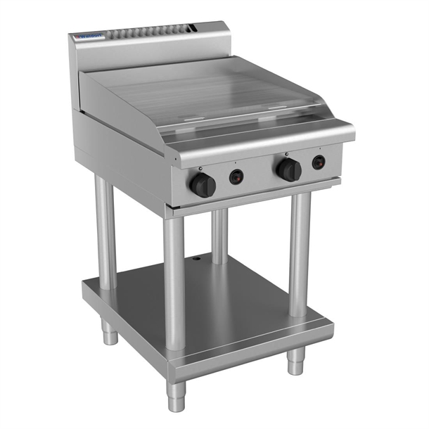 Waldorf 600mm Cooktop with Griddle On Leg Stand - LPG(Direct)