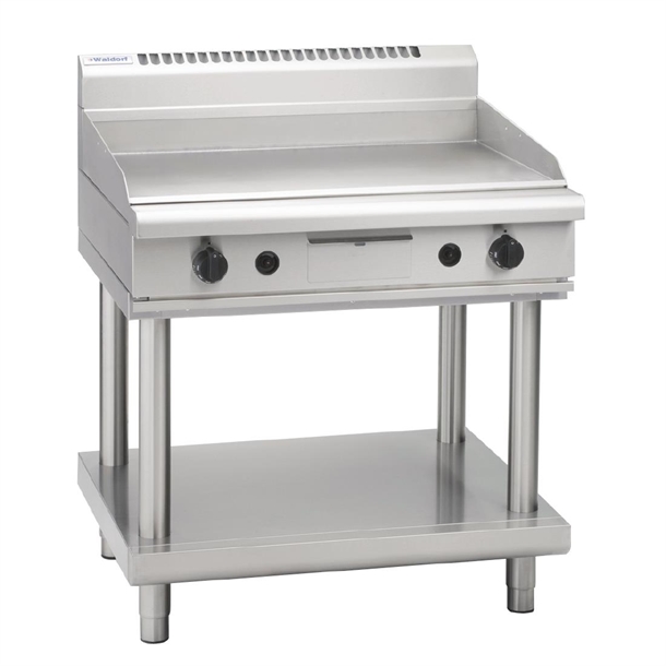 Waldorf By Moffat 900mm Gas High Performance Griddle on Leg Stand - LPG