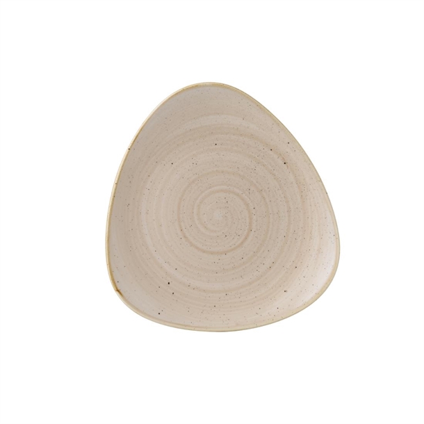 Churchill Stonecast Nutmeg Cream Lotus Plate 9" Box 12
