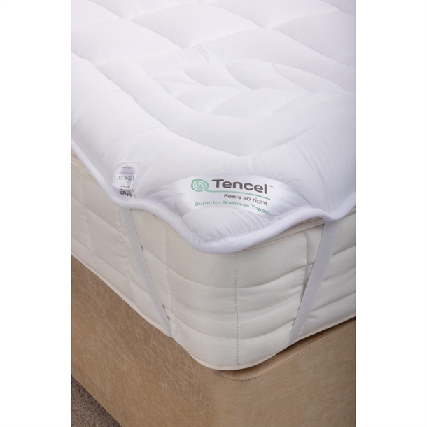 Luxury Tencel/Superior Topper 1000gsm Zipped (Pair) - 90x200cm