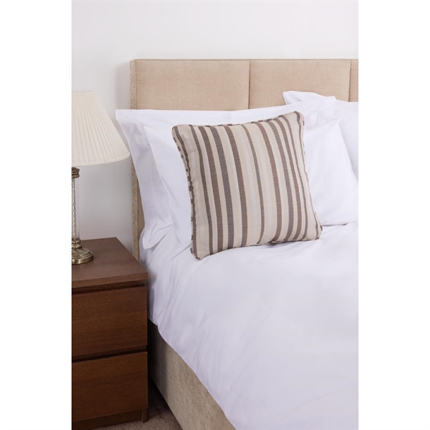 Luxury Reflections Cushion Piped Truffle - 45x45cm