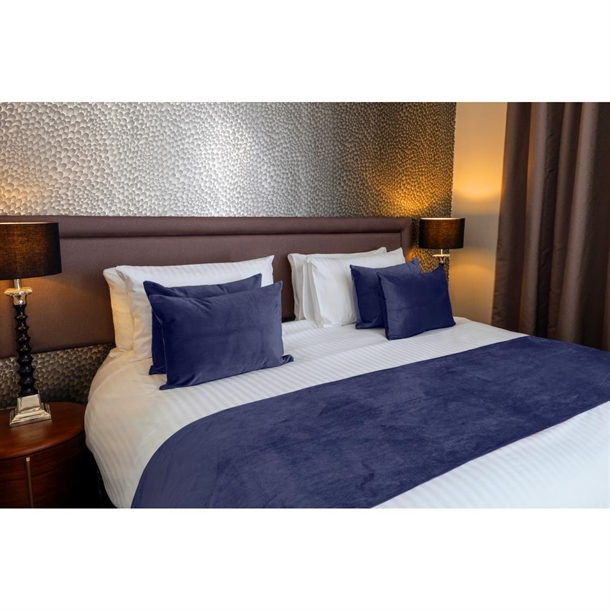 Essentials Regency Cushion Cover Unpiped Navy - 55x45cm