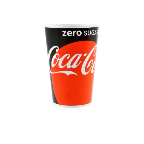 Coke Zero Cold Cup - 12oz (Pack 1900)