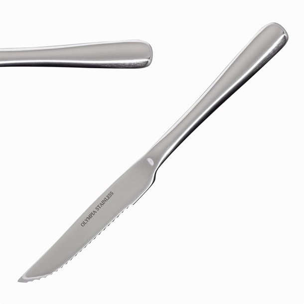 Olympia Buckingham Steak Knife St/St (Box 12)