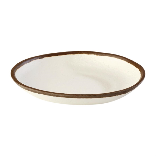 aps-crocker-plate-cream-205mm