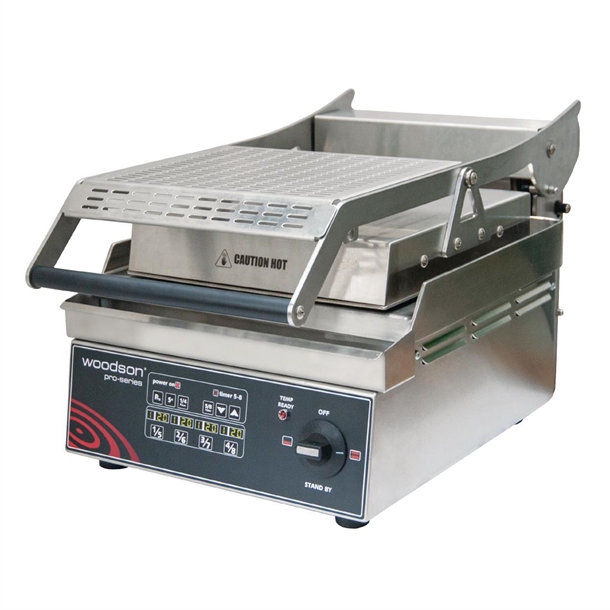 Woodson W.GPC61SC Pro Series Computer Controlled ContactGrillSinglePlate(Direct)