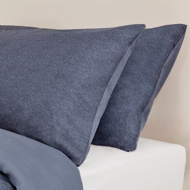 Essentials Opal Pillowcase Navy - Housewife - 48x75cm (Pair)