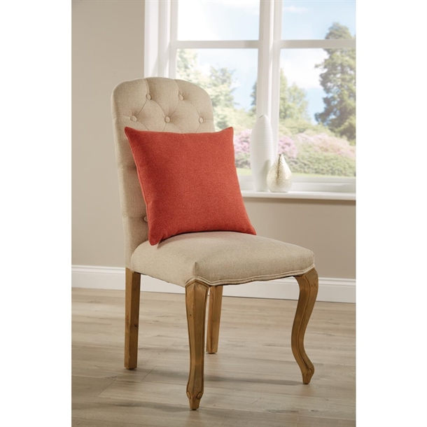 KENDAL 43x43cm Unpiped Cushion (includes Pad) - CORAL