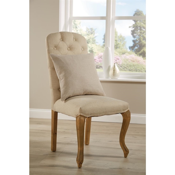 KENDAL 43x43cm Unpiped Cushion (includes Pad) - LINEN