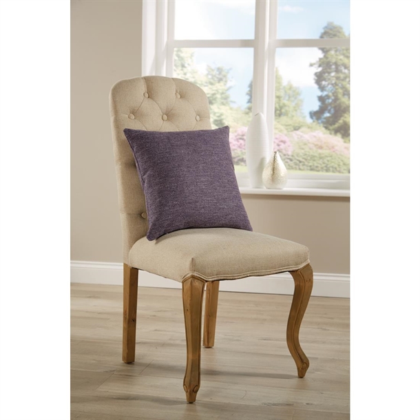 KENDAL 43x43cm Unpiped Cushion (includes Pad) - HEATHER