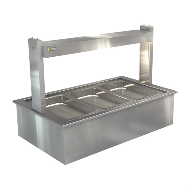 Cossiga Linear BM3 Heated Bain Marie 1145x690x555mm (Direct)