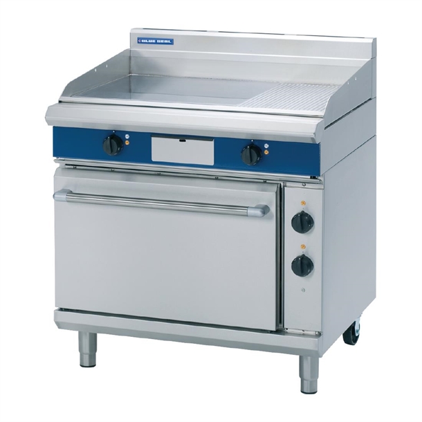Blue Seal 20mm Plate 900mm Elect Static Griddle Oven (Direct)