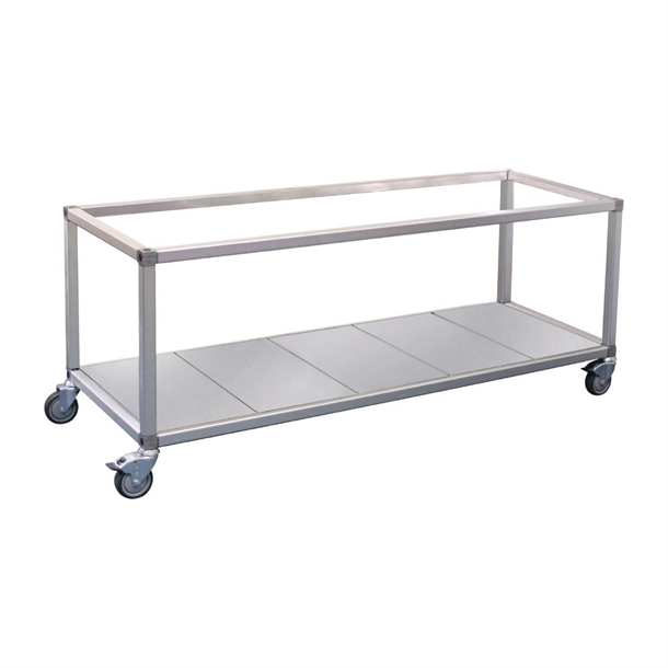Roband Trolley ET25 to suit 2 row by 5 pan Foodbar/Bain Marie (B2B)