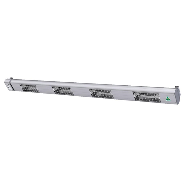 Roband Quartz Heat Lamp with Control Box 4 lamps 1400watt - 1500mm