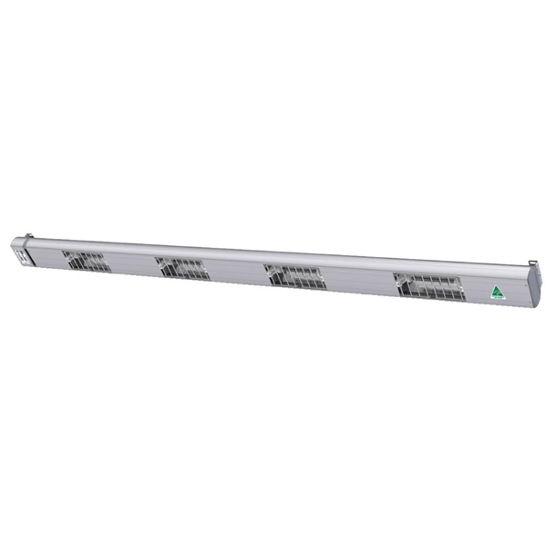 Roband Quartz Heat Lamp with Control Box 4 lamps 1400watt - 1800mm