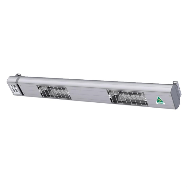 Roband Quartz Heat Lamp with Control Box 2 lamps 700watt - 900mm