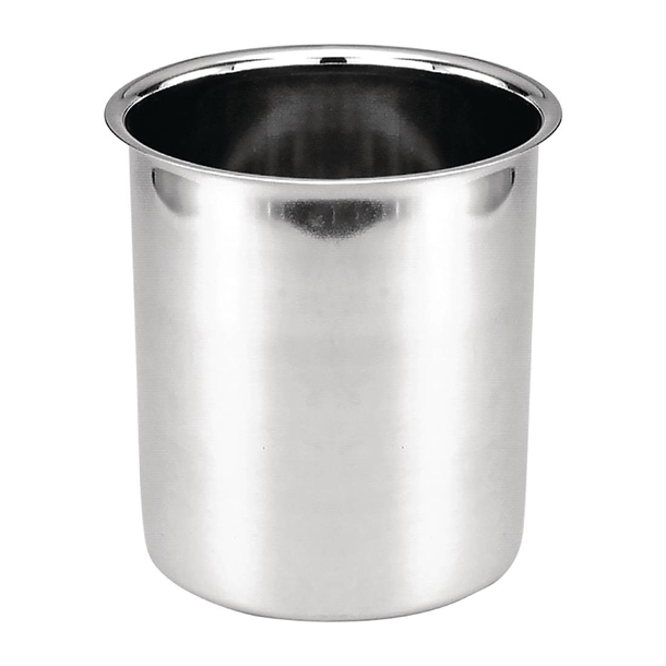 Canister 2Ltr 144mm St/St (Lid Extra) 144diax173 High