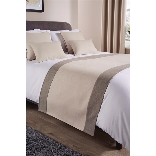 Comfort TUNDRA Runner CANVAS - 63x295cm - SMOKE EDGES