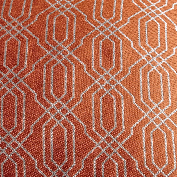 Luxury DECO Cushion COPPER 44x44 (SHARD) Piped
