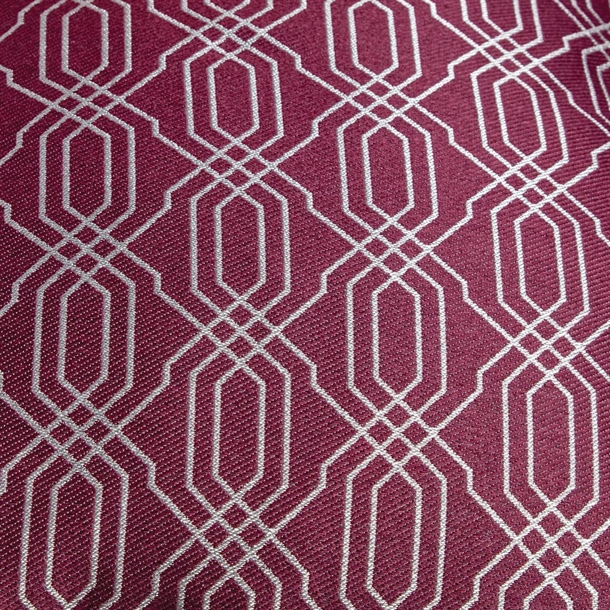 Luxury DECO Cushion DAMSON 44x44 (SHARD) Piped