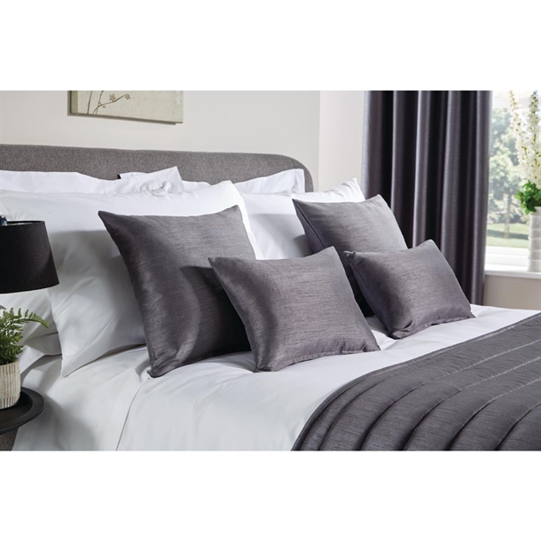 Comfort Simplicity Cushion Unpiped Pewter - 45x45cm