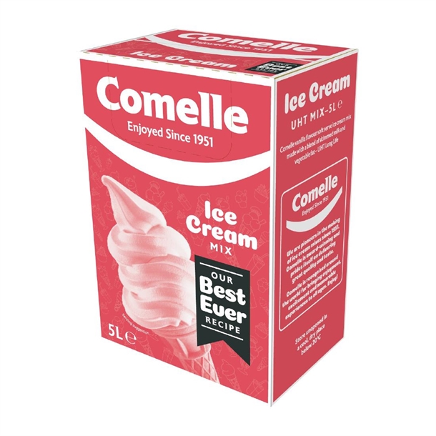 Comelle Vanilla Ice Cream Mix - 5Ltr