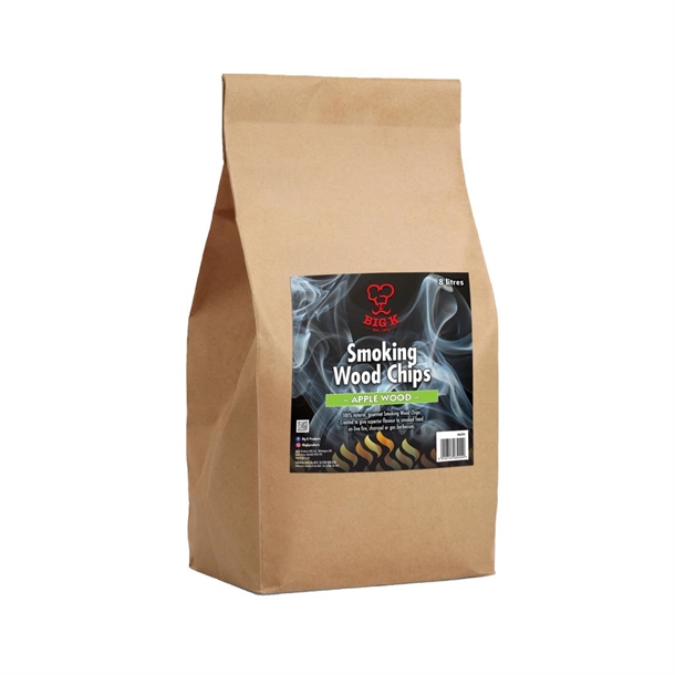 Big K Smoking Wood Chips Apple Wood Chips - 8Ltr
