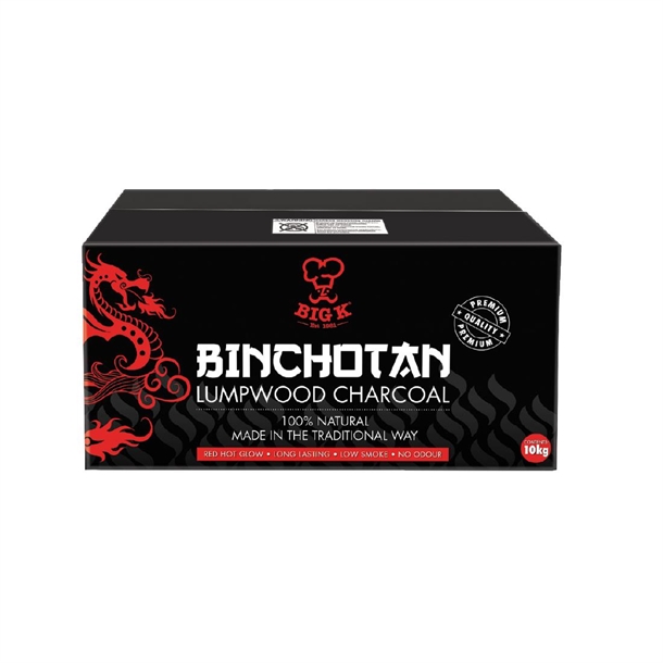 Big K Binchotan Lumpwood Charcoal - 10kg
