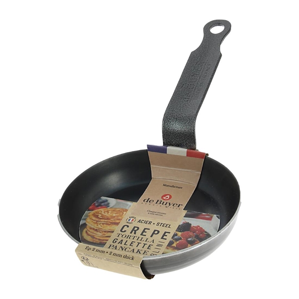 De Buyer Blue Carbon Blinis Pan - 120mm 4"