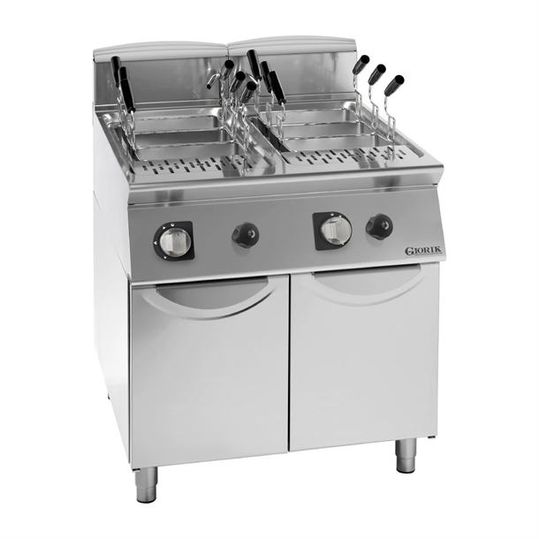 Giorik Cpg746 Twin Tank Gas Pasta Cooker/Boiler GN2/3 (Direct)