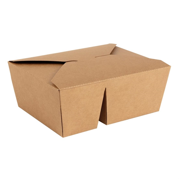 Colpac Two Compartment Food Box Medium 380/670ml (Pack 200)