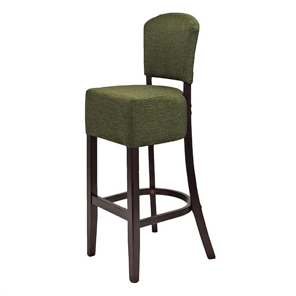 Hanoi Bar Chair in Soft Oak with Shetland Forest (Pack 2) (B2B)
