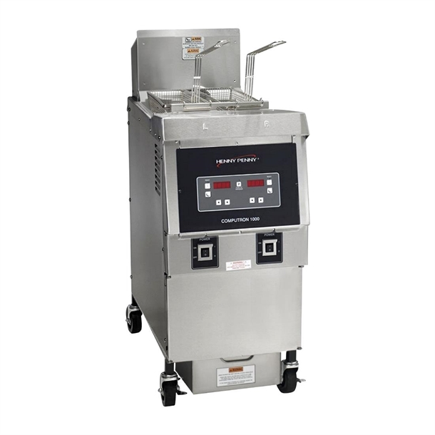 Henny Penny HPOFE321-C1000 Open 1 Well Elec 3PH Fryer W/1000 Computron(Direct)