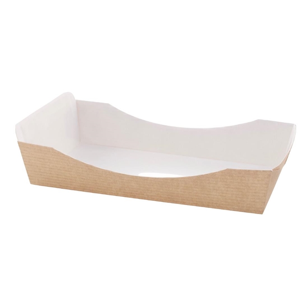 Huhtamaki Taste Croissant Tray with PET Film 'Sneezeguard' (Pack 320)