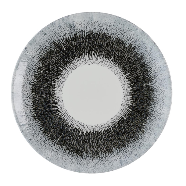 Churchill Studio Prints Fusion Black Evolve Coupe-Teller, 220 mm, (12 Stück)