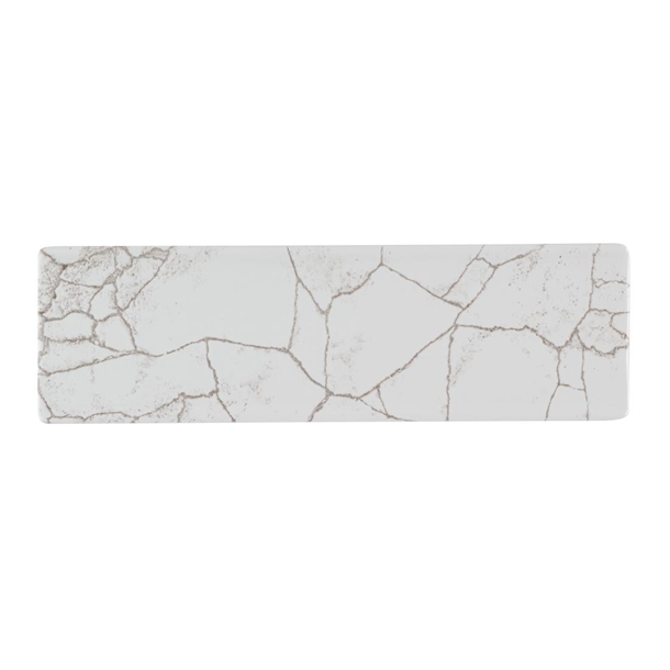 Churchill Studio Prints Kintsugi Achatgraue längliche Platten, 300 x 90 mm, (6 Stück)