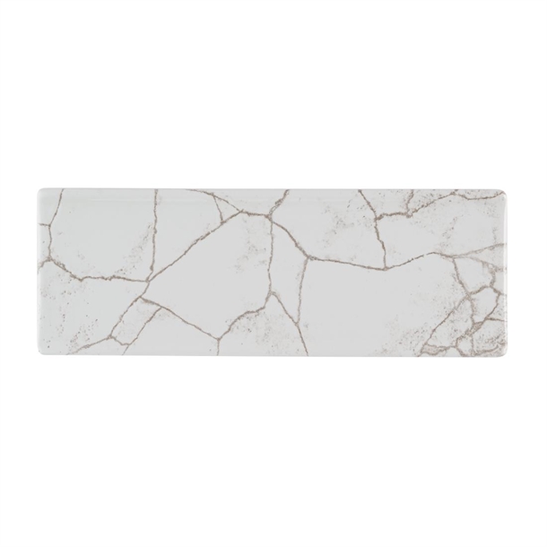 Churchill Studio Prints Kintsugi Achatgraue längliche Platten, 250 x 90 mm, (6 Stück)