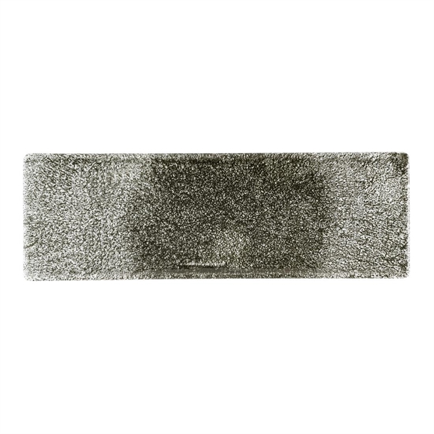 Churchill Raku Quartz Black Oblong Plate 330x110mm (Box 6) (Direct)