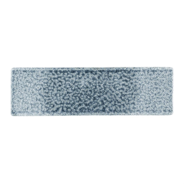 Churchill Raku Topaz Blue Oblong Plate 300x90mm (Box 6) (Direct)